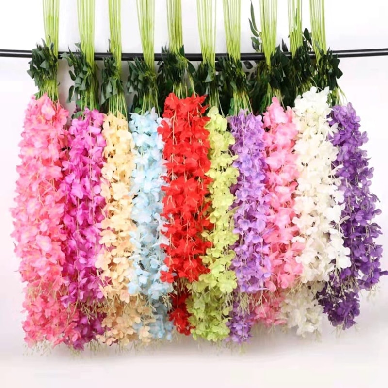 Bunga Hias Wisteria Gantung 4
