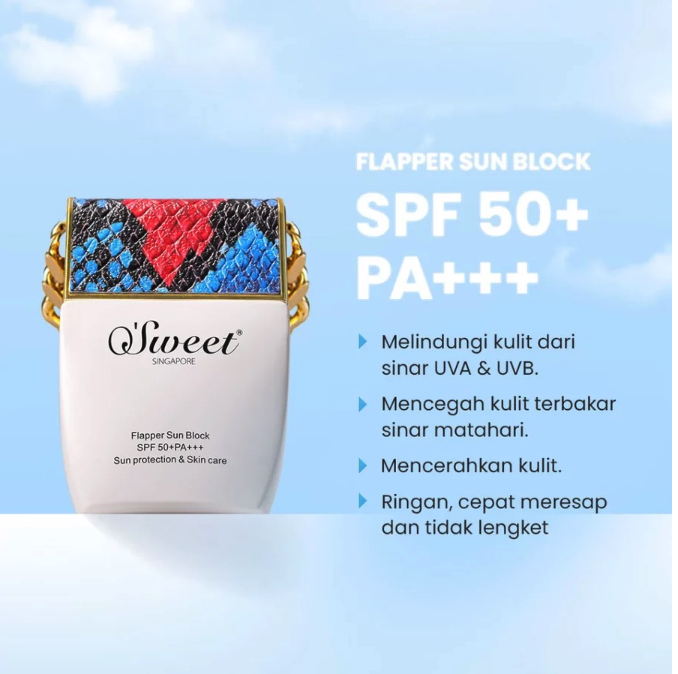 O'Sweet Singapore O'Sweet Singapore Flapper Sun Block SPF 50 PA+++
