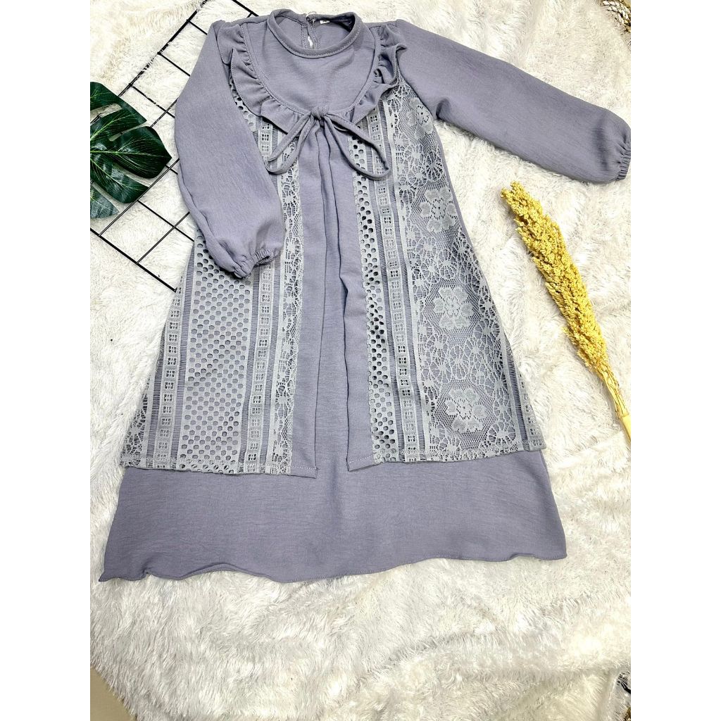  Salsa Gamis Brukat Anak Perempuan