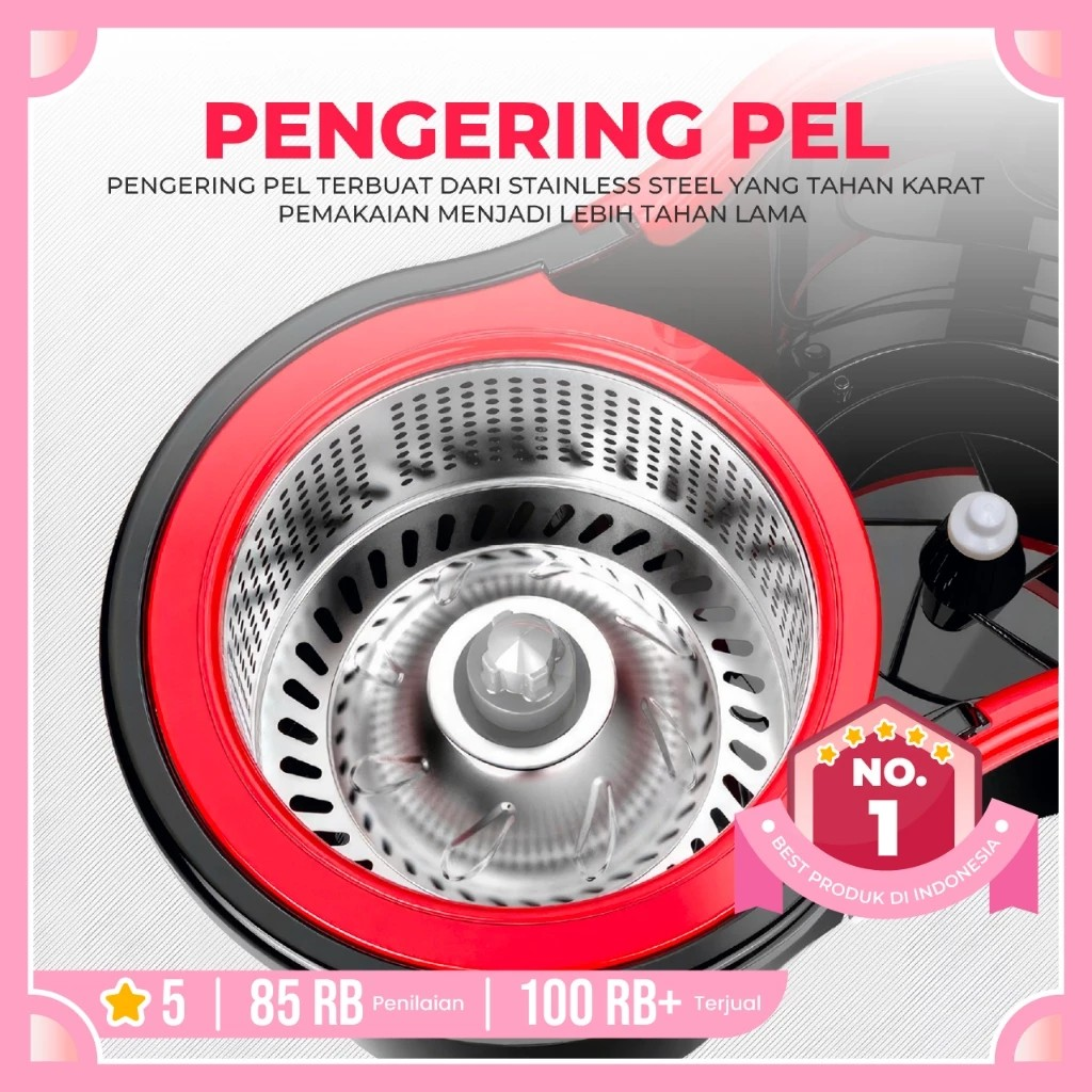  Super Mop Putar Otomatis 360°  TB01