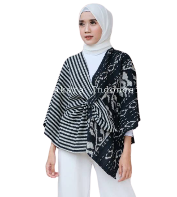 Kemilau Ethnic Top Tenun (2 IN 1) 1