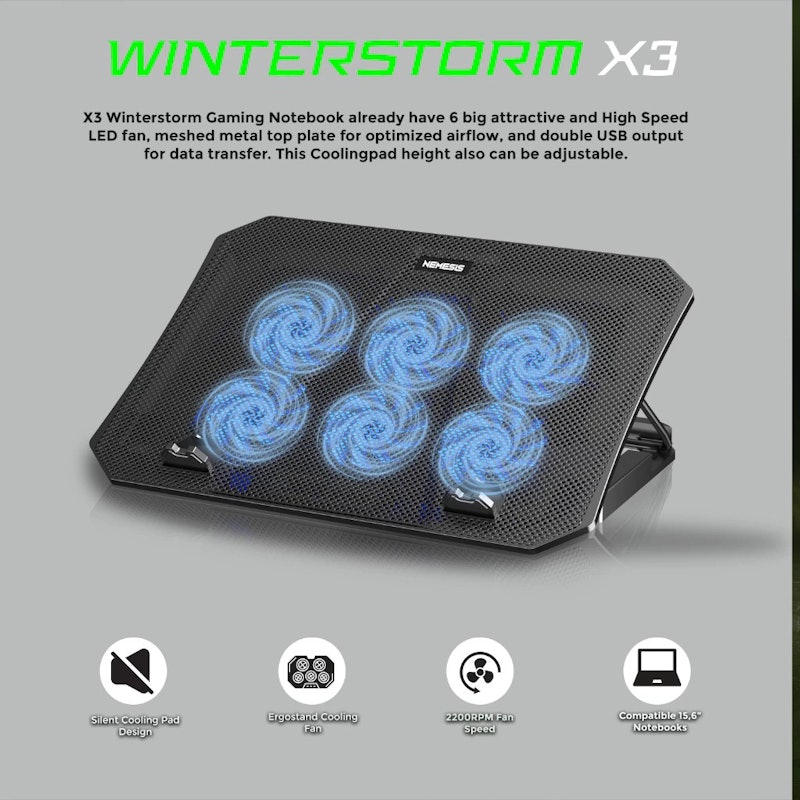 NYK Nemesis Cooling Pad Winterstorm 5