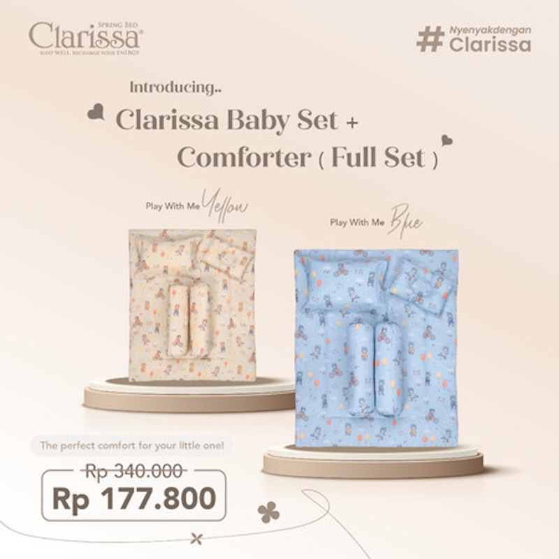 Clarissa Baby Set + Comforter 4