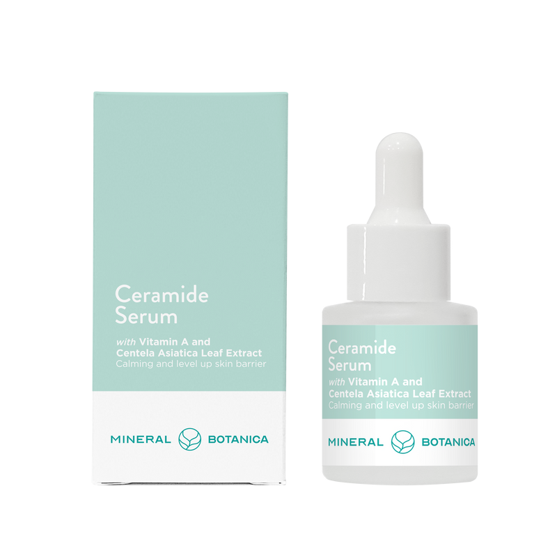 Mineral Botanica Ceramide Serum with Vitamin A and Centella asiatica Leaf Extract