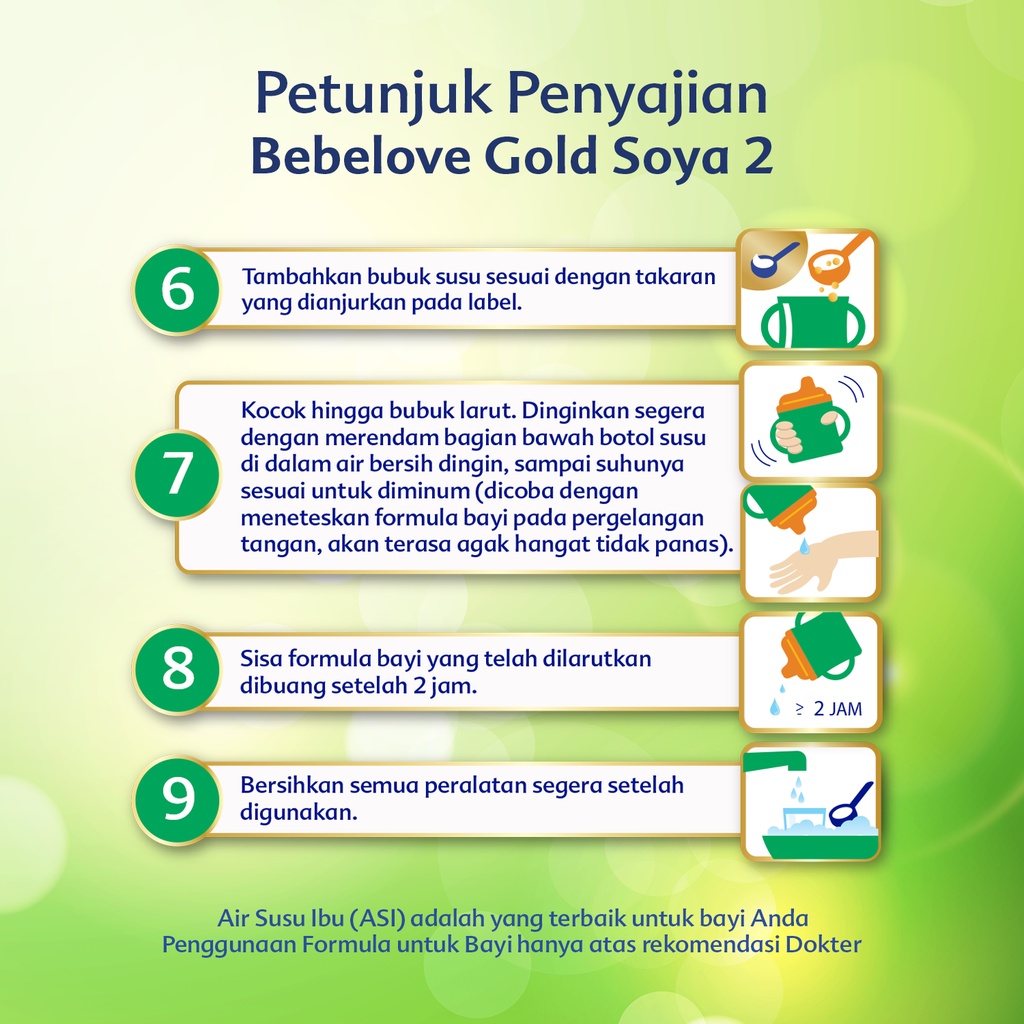 Nutricia Indonesia Sejahtera Bebelove Gold Soya 2 