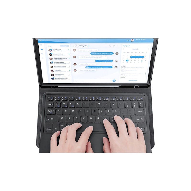 Dux Ducis TK Series Keyboard with Protective Case for Samsung Tab A11 Plus / A9 Plus 1