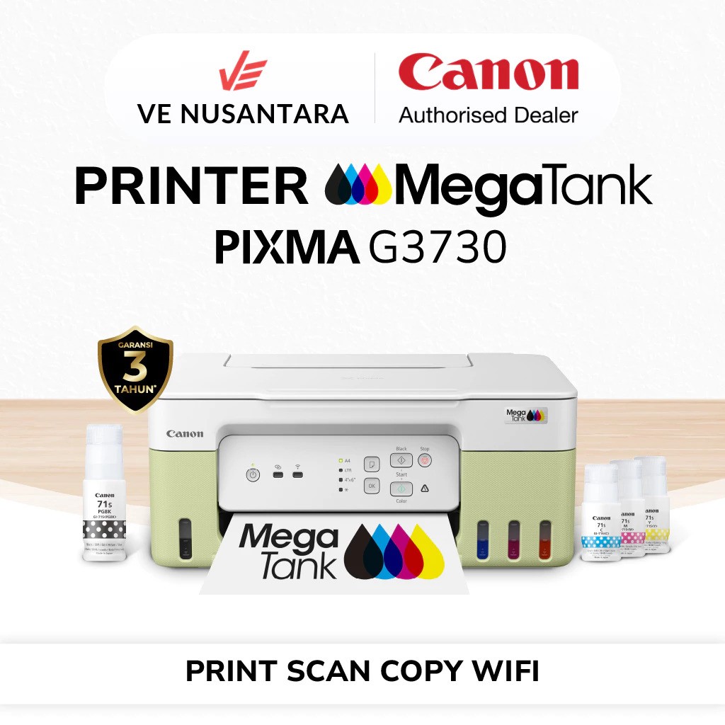 Canon Singapore Canon PIXMA Printer Inkjet MegaTank G3730