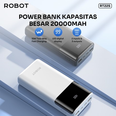 Wook Global Technology ROBOT Smart Powerbank  RT22S