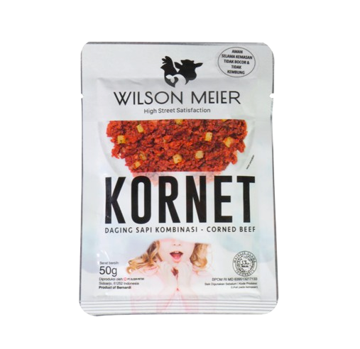 Wilson Meier Kornet Daging Sapi Kombinasi - Corned Beef  1
