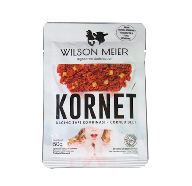 Wilson Meier Kornet Daging Sapi Kombinasi - Corned Beef 1