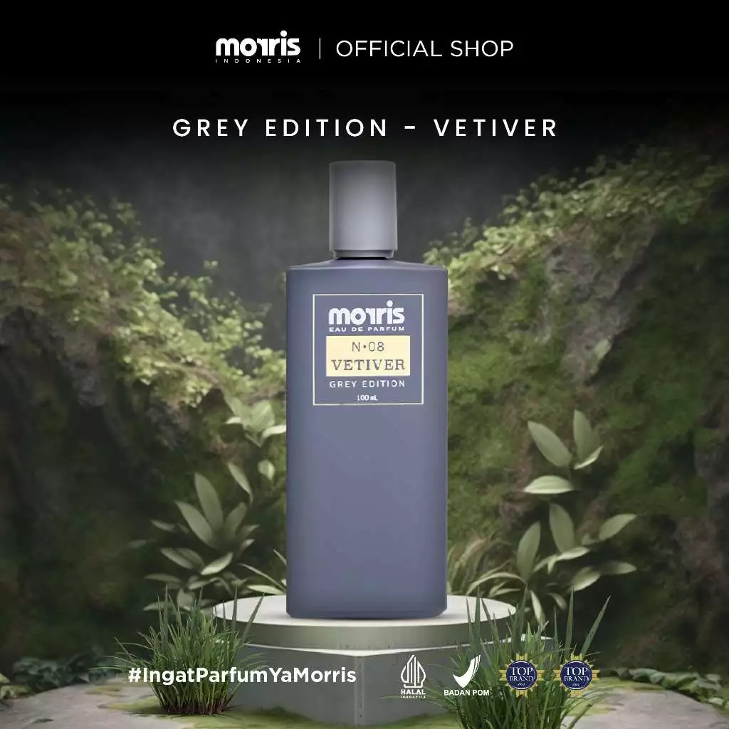 Aroma Prima Livindo Morris Eau De Parfum N-08 Vetiver Grey Edition