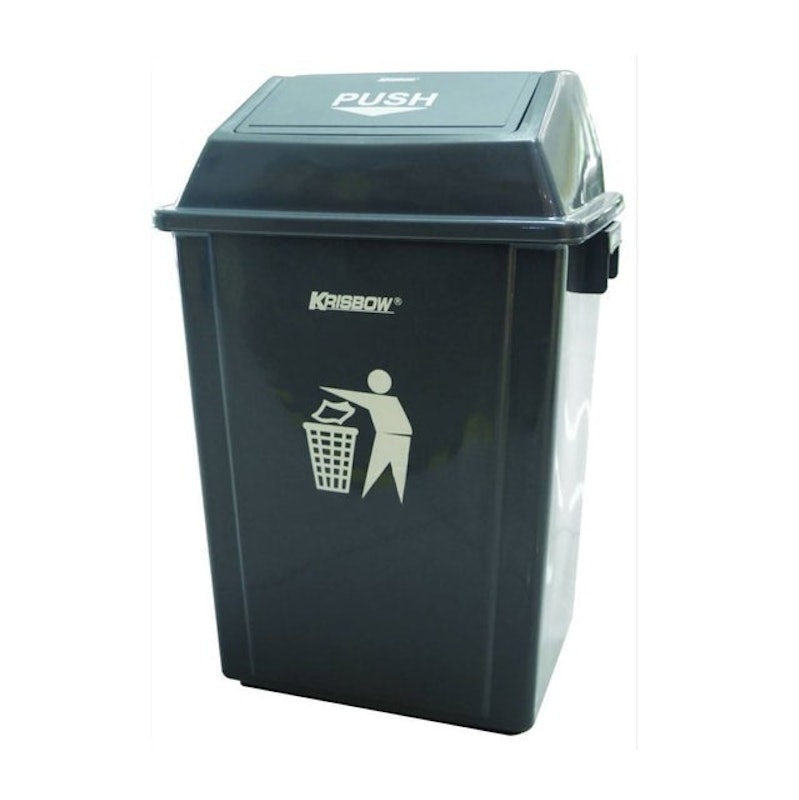 Dust Bin 40L and Push Cover 2