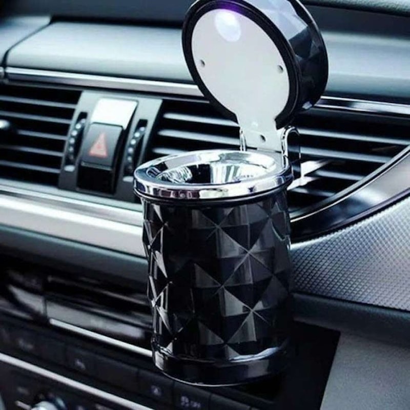 Asbak Mobil Model Diamond LED 3