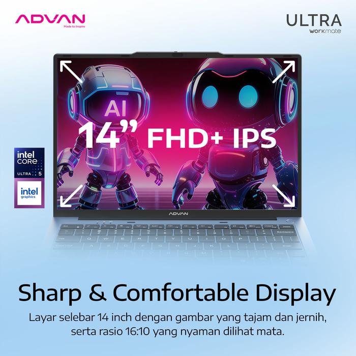 Bangga Teknologi Indonesia Advan Laptop Workmate Ultra