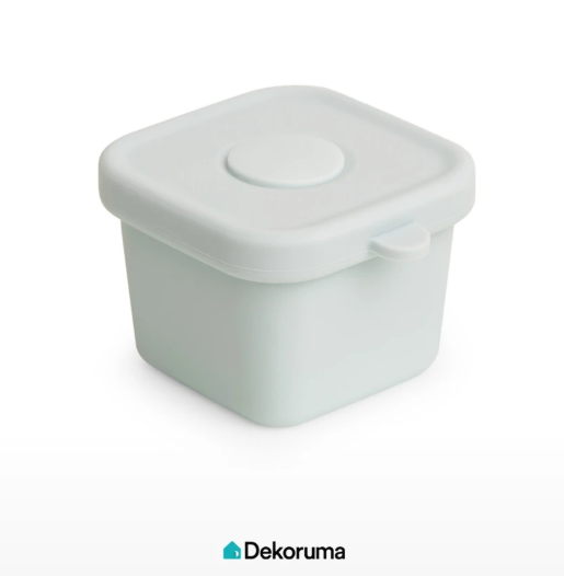 Dekoruma Dekoruma RUI Set Tempat Makan Silikon Isi 4