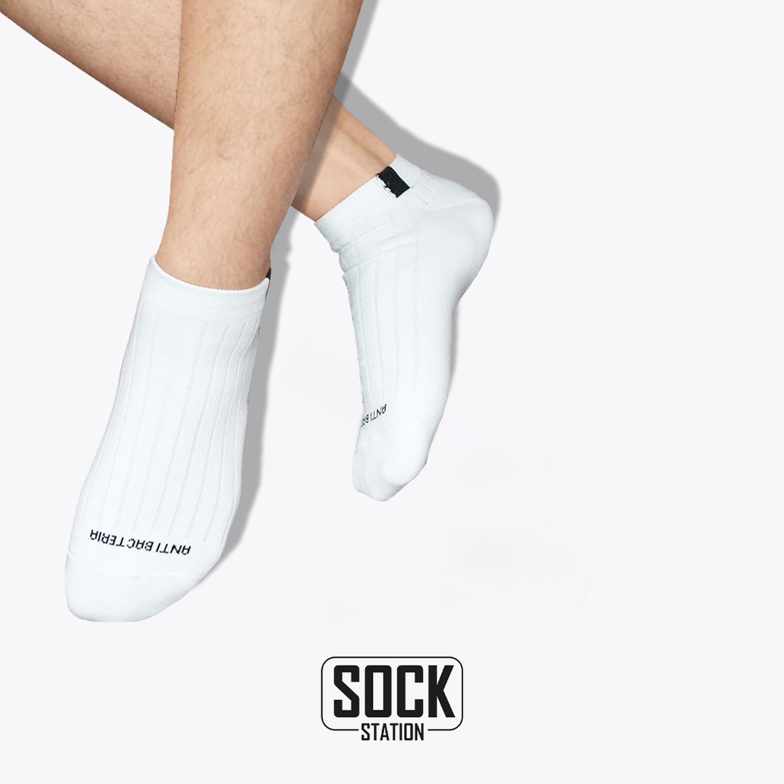 Sock Station Men Casual Sneaker Sock Salur Anti Bacteria 3