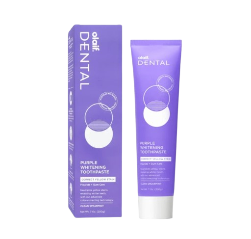 Olaif Dental Purple Whitening Toothpaste