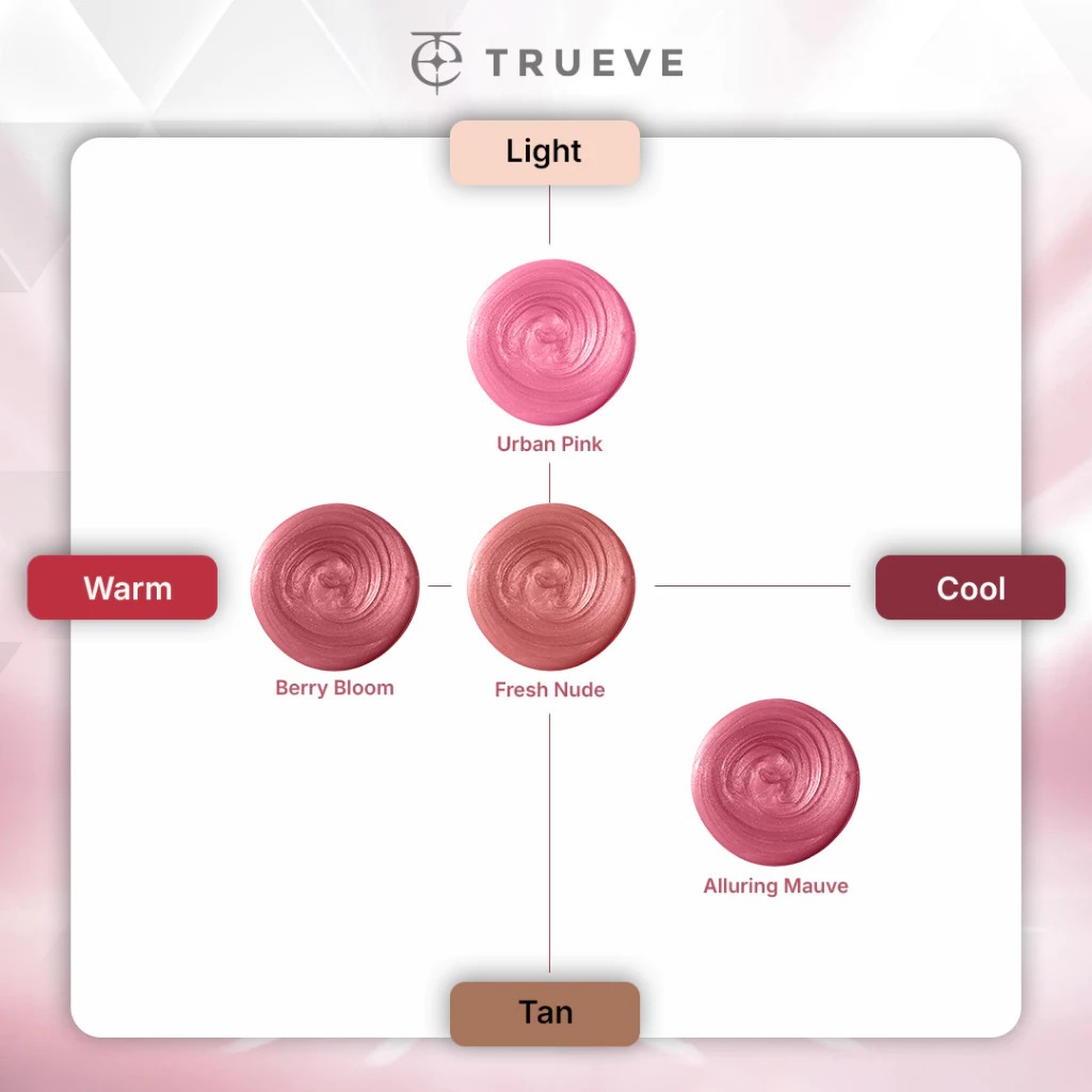 Trueve TRUEVE Rosy Melted Cream Blush Alluring Mauve