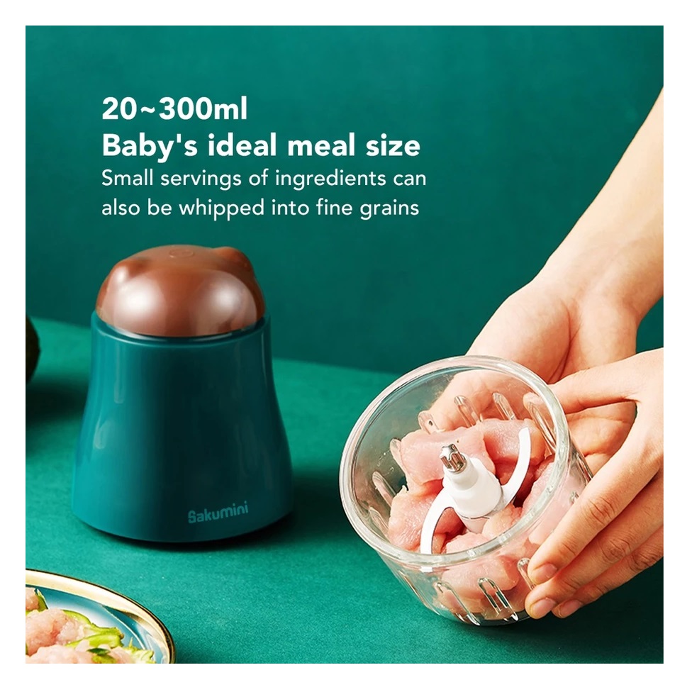 Kiip Kiip Indonesia Sakumini Baby Food Processor SK-FD-MASHER-GN