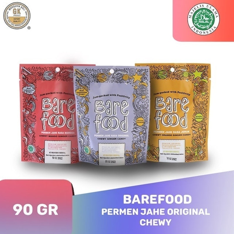 Bare Food Chewy Ginger Candy 4
