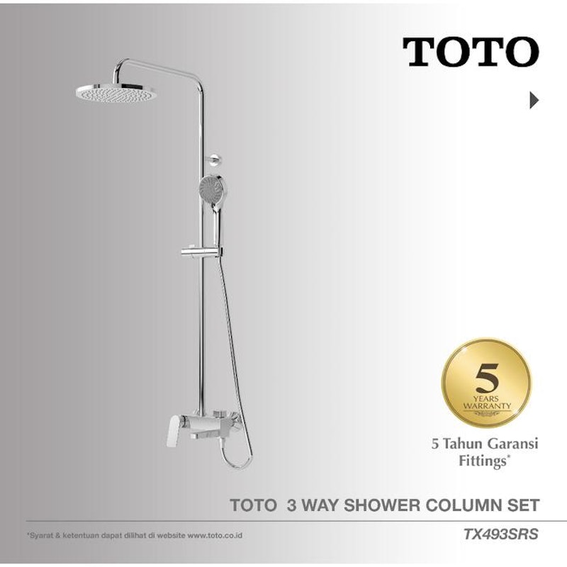 Toto 3 Way Shower Column Set 3
