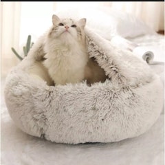 Tempat Tidur Kucing Kantong Hangat Dan Nyaman