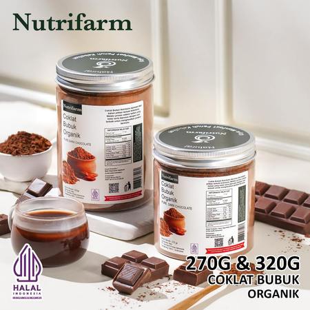 Nutrifarm Prima Indonesia Nutrifarm Organic Pure Belgian Chocolate 320 g