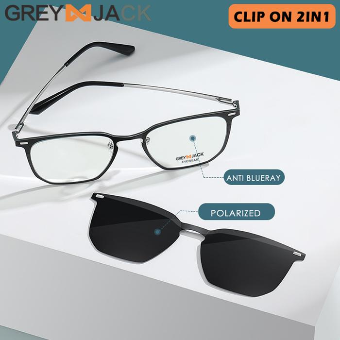 Grey Jack Kacamata Clip On 2in1 4