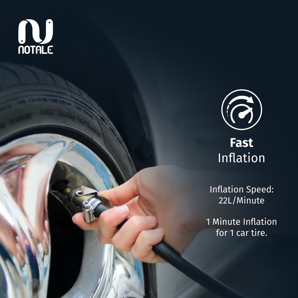 Inti Nya Indonesia Notale Smart Car Air Pump NTL-CP299