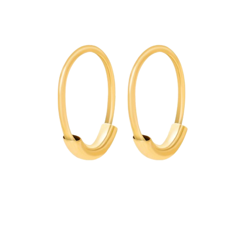 Semar Nusantara Anting Emas Baby Kawatan Polos 17K 1