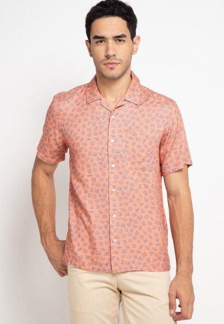 Tropical Shirt Coral 3