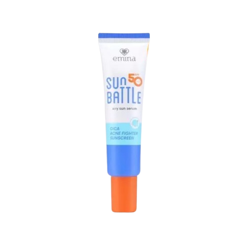 Emina ｜ Sun Battle Cica Acne Fighter Sunscreen SPF 50 PA++++