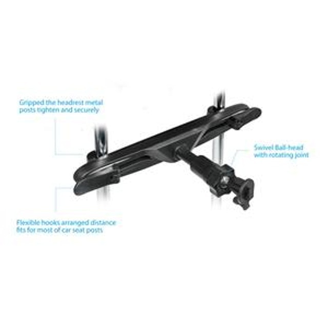 TAB-X Car Headrest Mount HRAPIPAD3-HT01