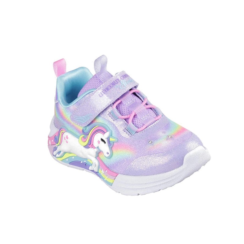 Skechers Unicorn Chaser Girl's Shoes Lavender 2