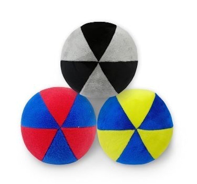 Boneka Bola Kerincing Warna Warni