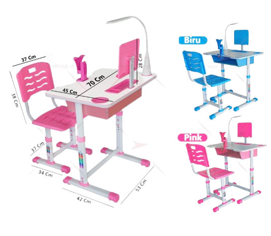 Set Meja Belajar 2