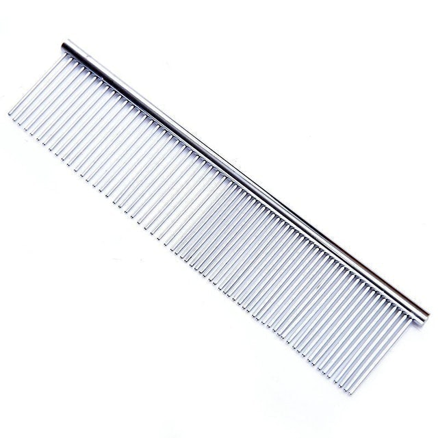 Sisir Anjing/Kucing Peliharaan Bahan Stainless Steel