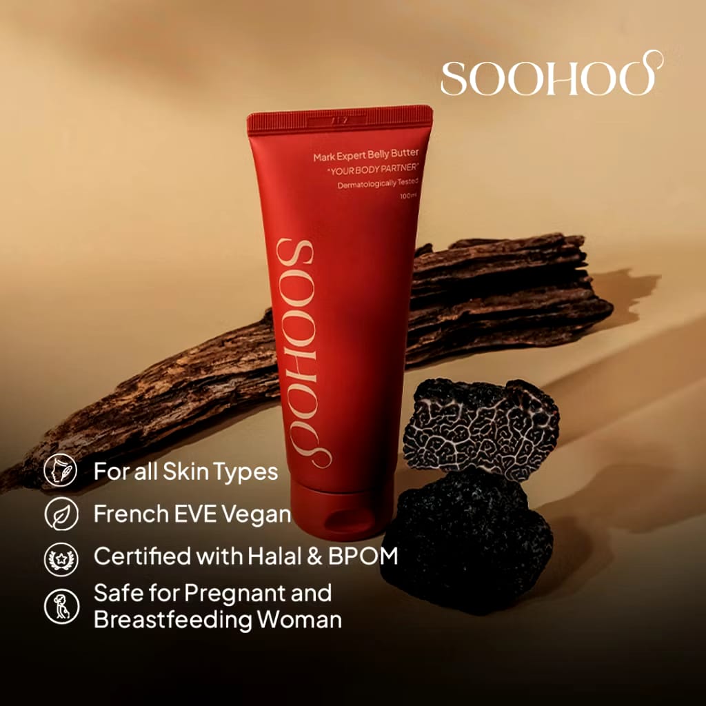  SOOHOO Vegan Truffle Mark Expert Belly Butter