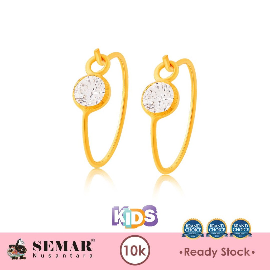 Semar Nusantara Anting Emas Anak Kimmy Lovely Kids 10K 2