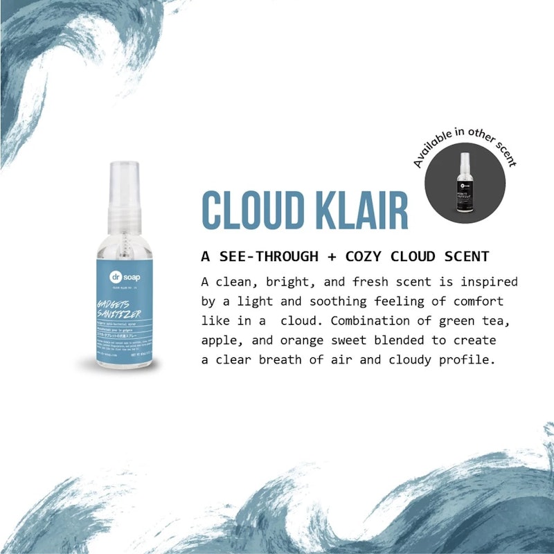 dr soap® Gadgets Sanitizer (Cloud Klair) 2