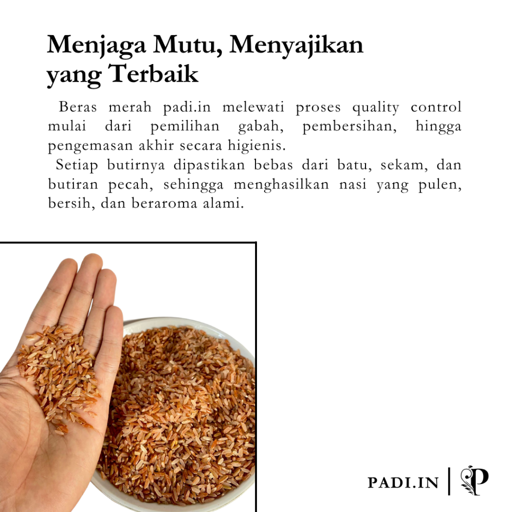  Padi.in Beras Merah Pulen