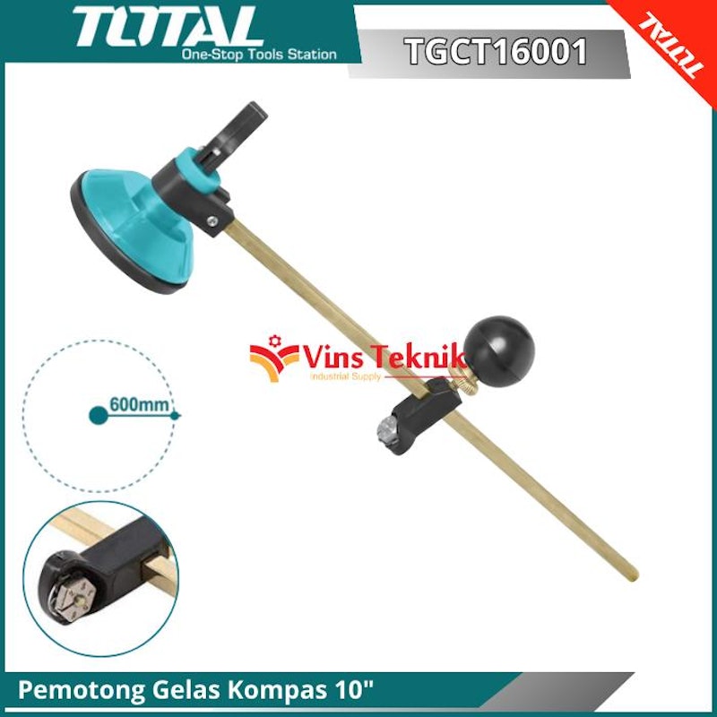 Total Compasses Glass Cutter 10" 3