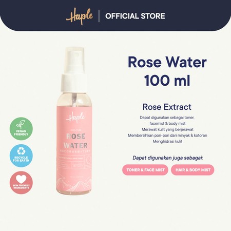 Haple Kosmetika Indonesia Haple Pure Rose Water
