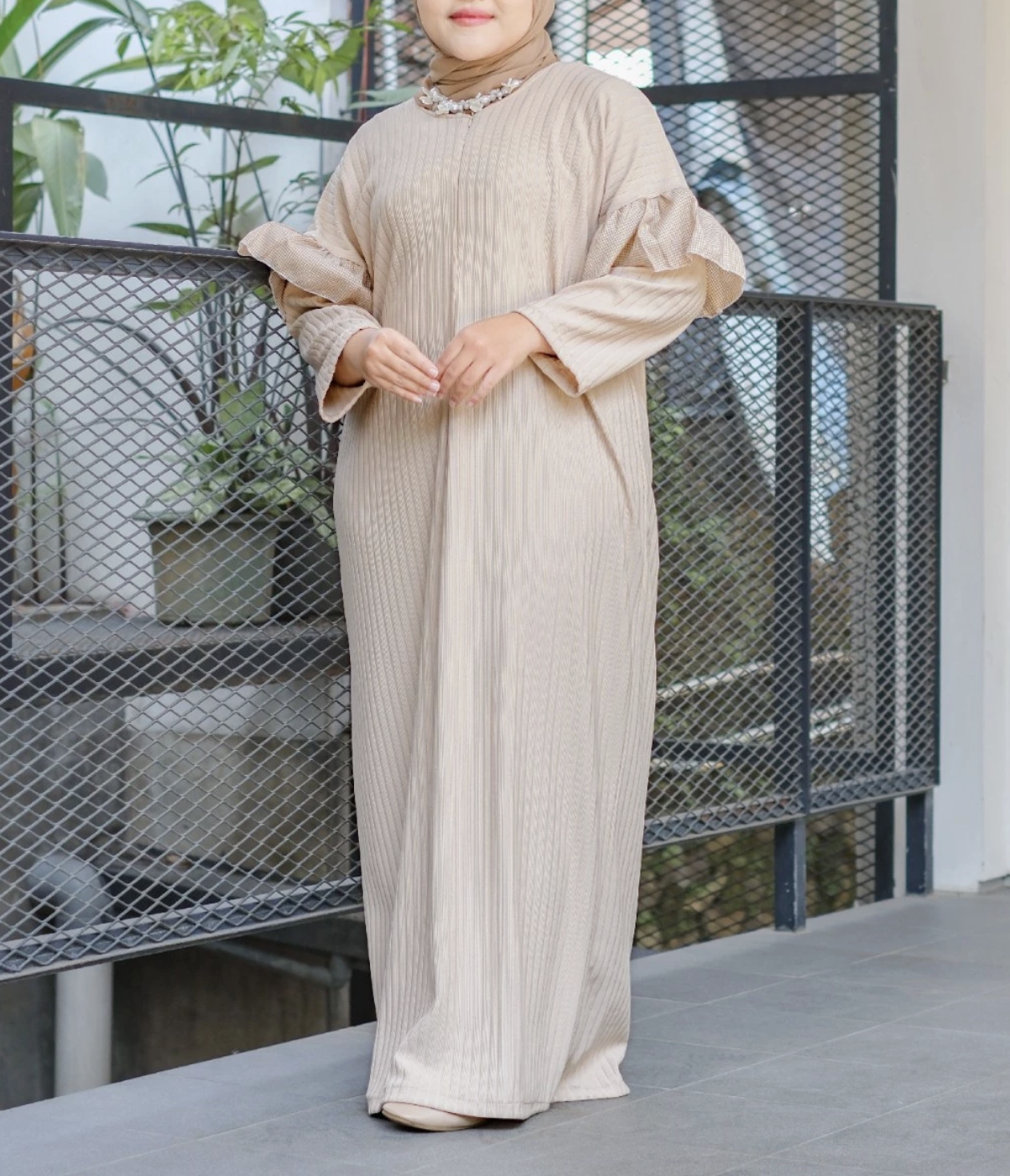 Dwi Karya Harapan Siselyo Caris Oversize Knit Dress