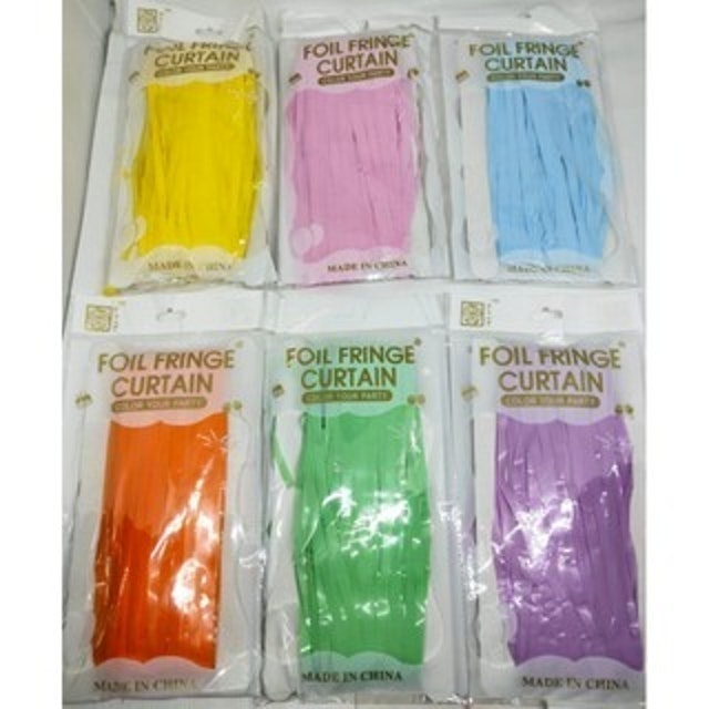 Foil Curtain Pastel Macaron 4
