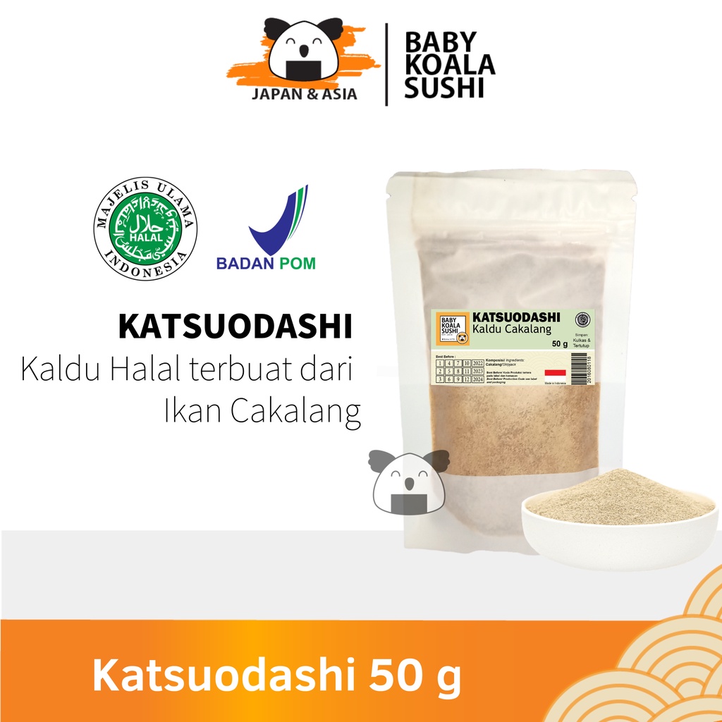 Baby Koala Sushi Katsuodashi Kaldu Cakalang