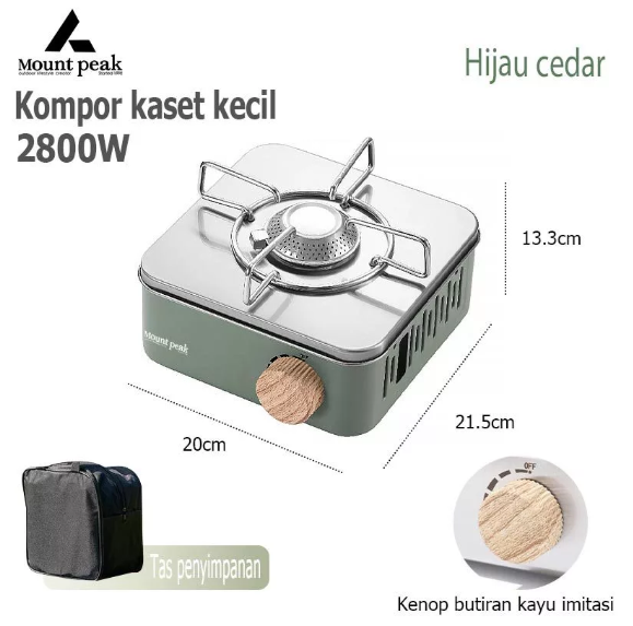 Mountpeak Mountpeak Cassette Stove Camping  2800W