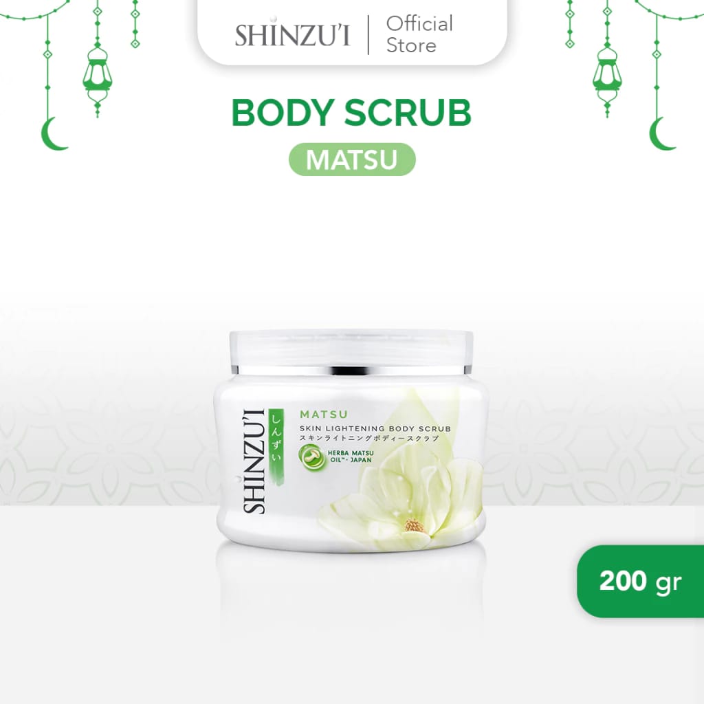 Bina Karya Prima Shinzui Skin Lightening Body Scrub Matsu