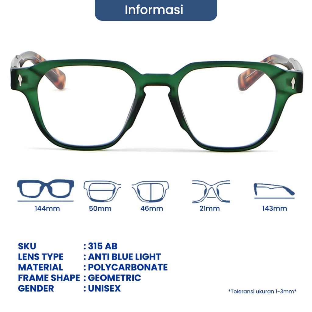  Eyekan Kacamata Photocromic 315AB