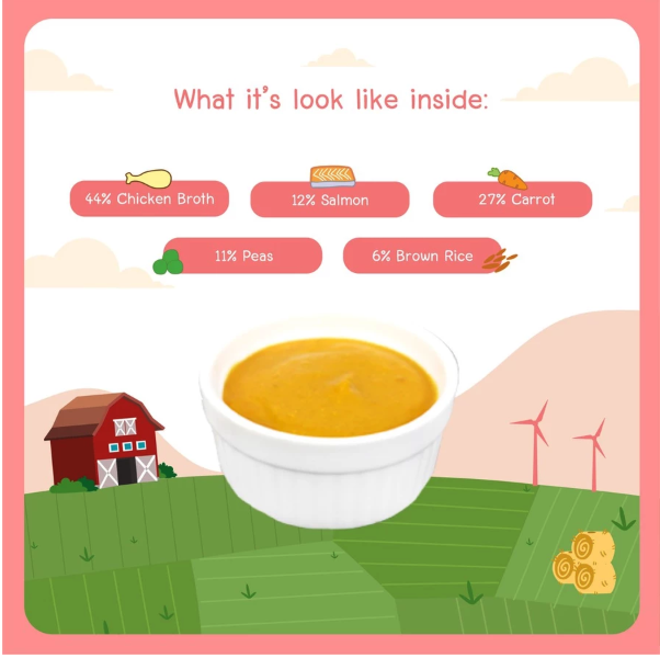 Peachy Peachy Salmon and Brown Rice Hot Pot